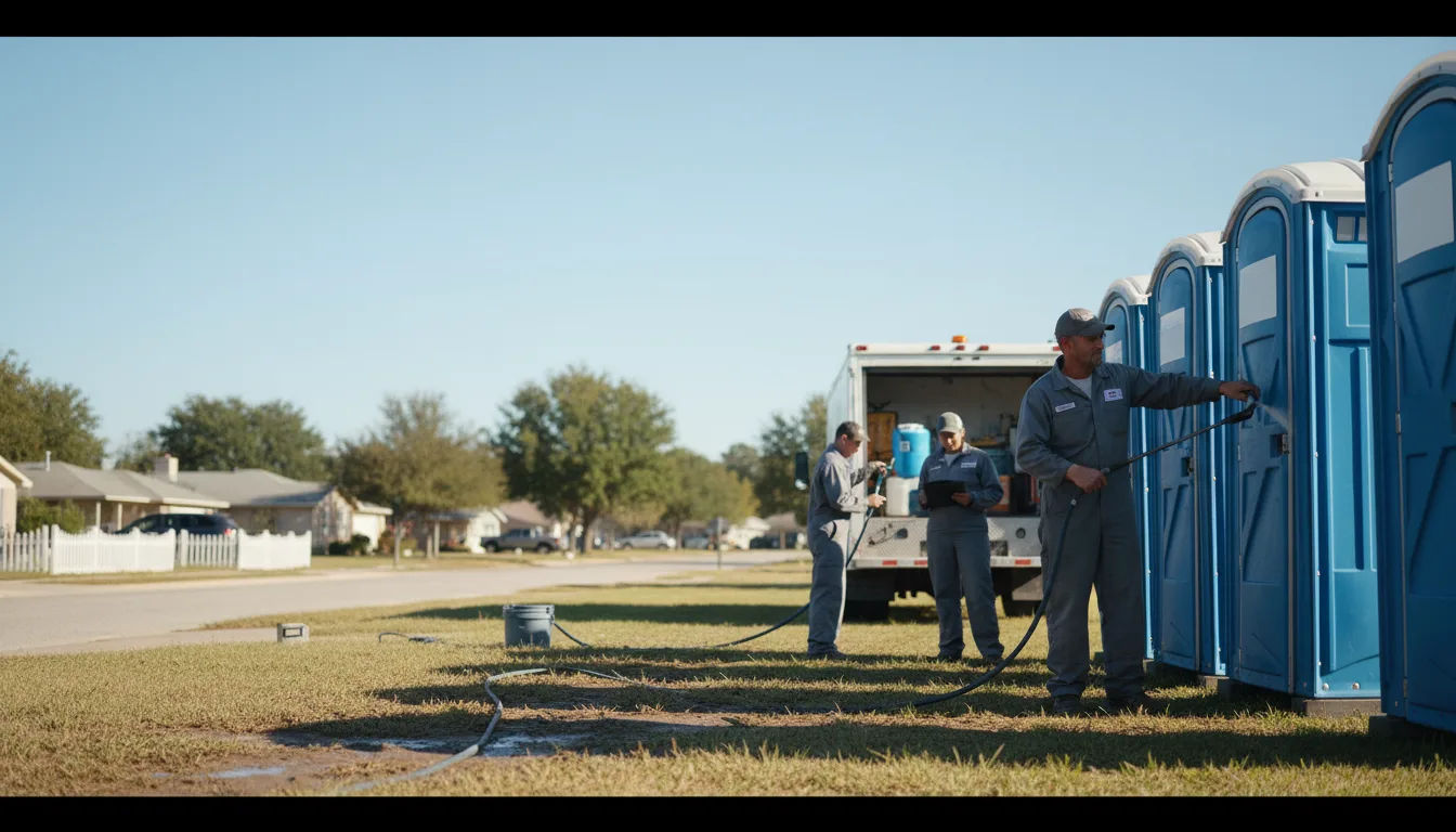 Long-Term Portable Toilet Rental in Dora, MO near me